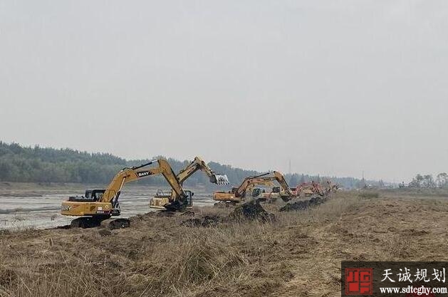 商河縣農田水利基本建設開工(gōng) 将陸續清淤8條骨幹河道